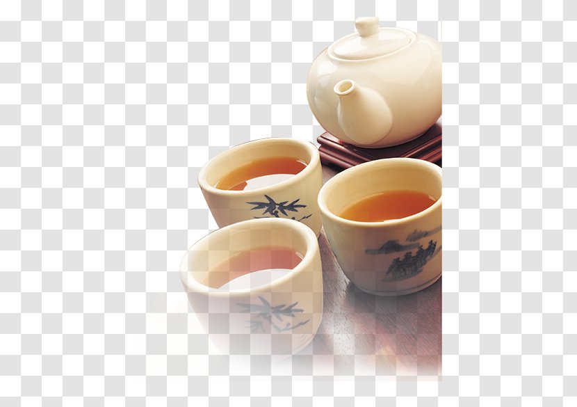 Green Tea China Oolong Chinese Cuisine - Set Transparent PNG