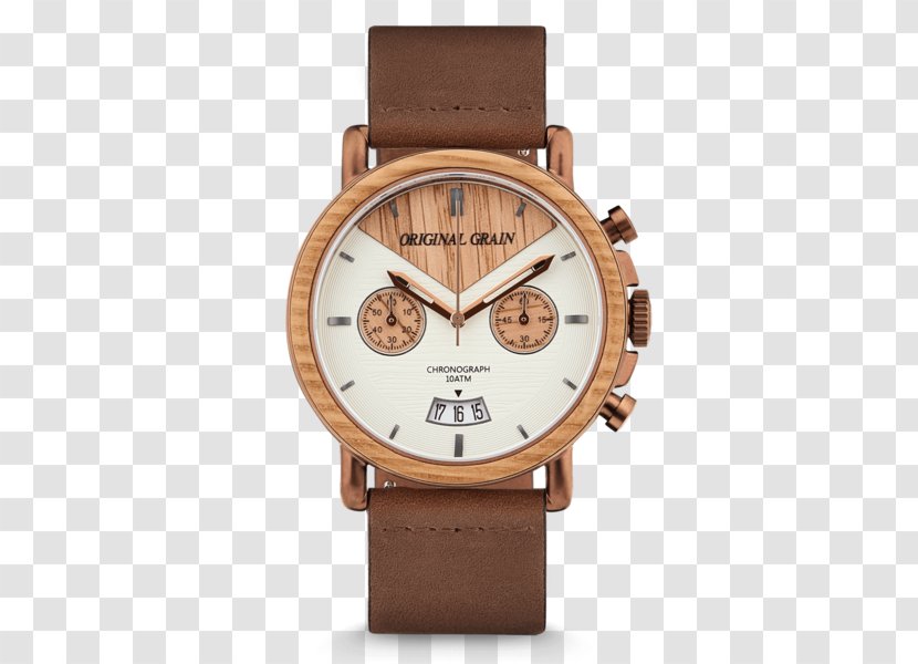 Whiskey Barrel Watch Chronograph Leather - Strap Transparent PNG