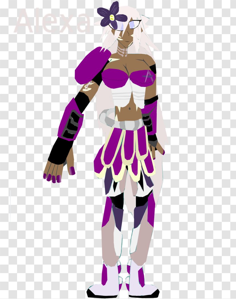 Costume Design Cartoon Character - Purple - Joseph Joestar Fanart Transparent PNG