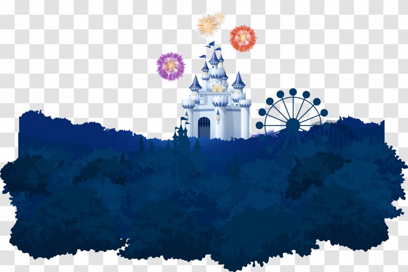 Fairy Tale Castle - Short Story - Fairytale And Fireworks Transparent PNG
