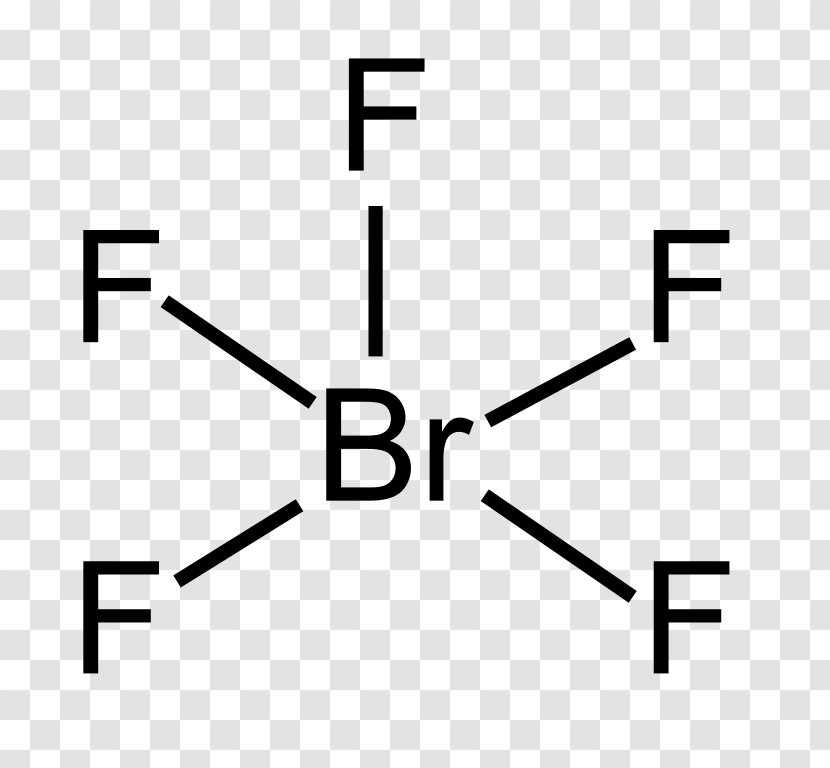 Bromine Pentafluoride Trifluoride Lewis Structure Bromate - Number Transparent PNG