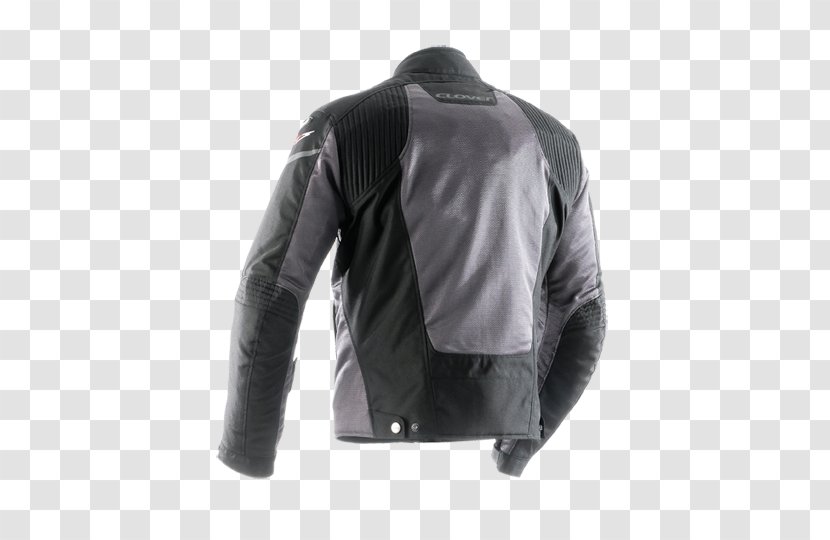 Leather Jacket Motorcycle Giubbotto Clothing - Top - Clover Transparent PNG