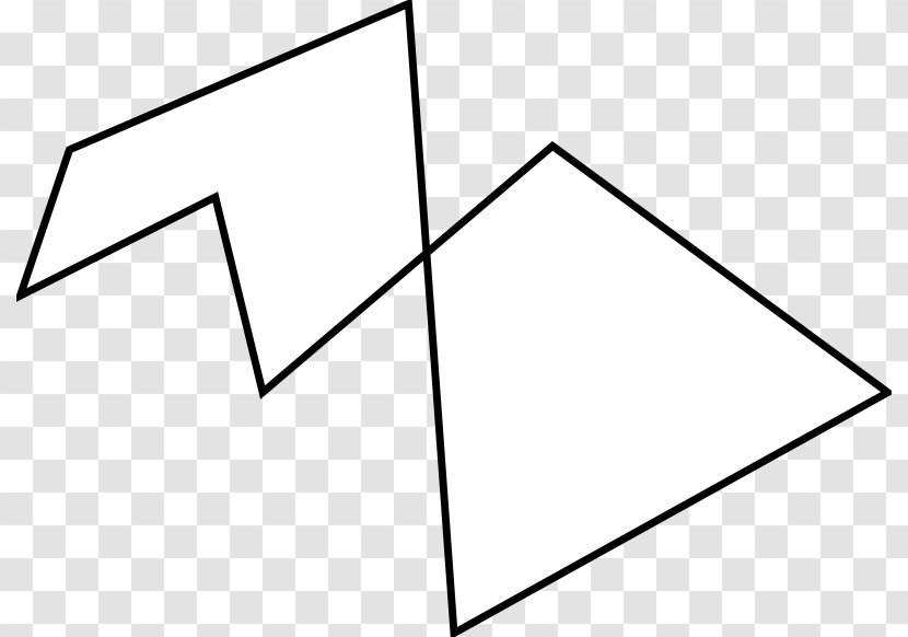 Triangle Octagon Area Polygon - Monochrome - Angle Transparent PNG