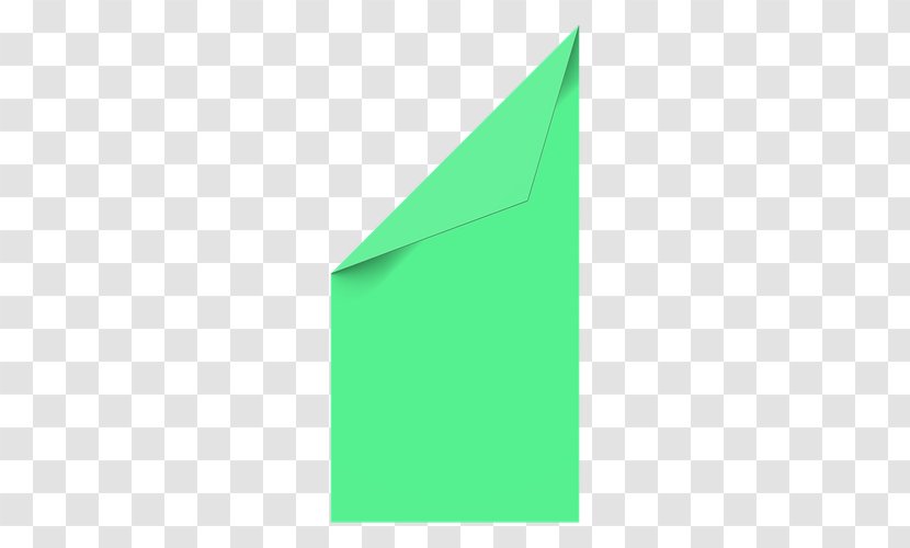 Line Angle Green Brand - Triangle Transparent PNG