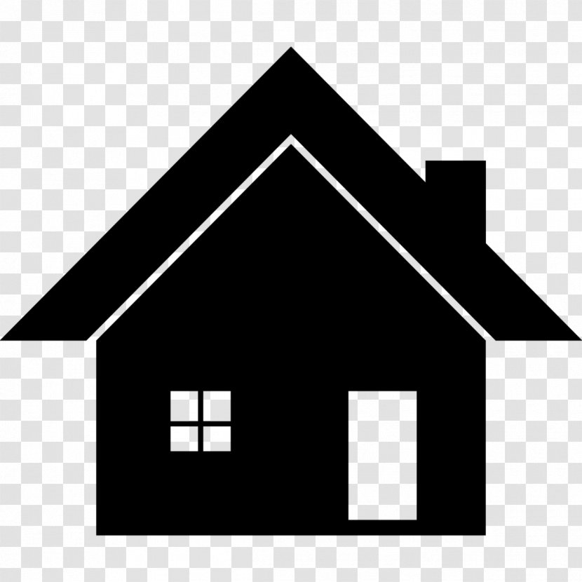 House Clip Art - Monochrome Transparent PNG