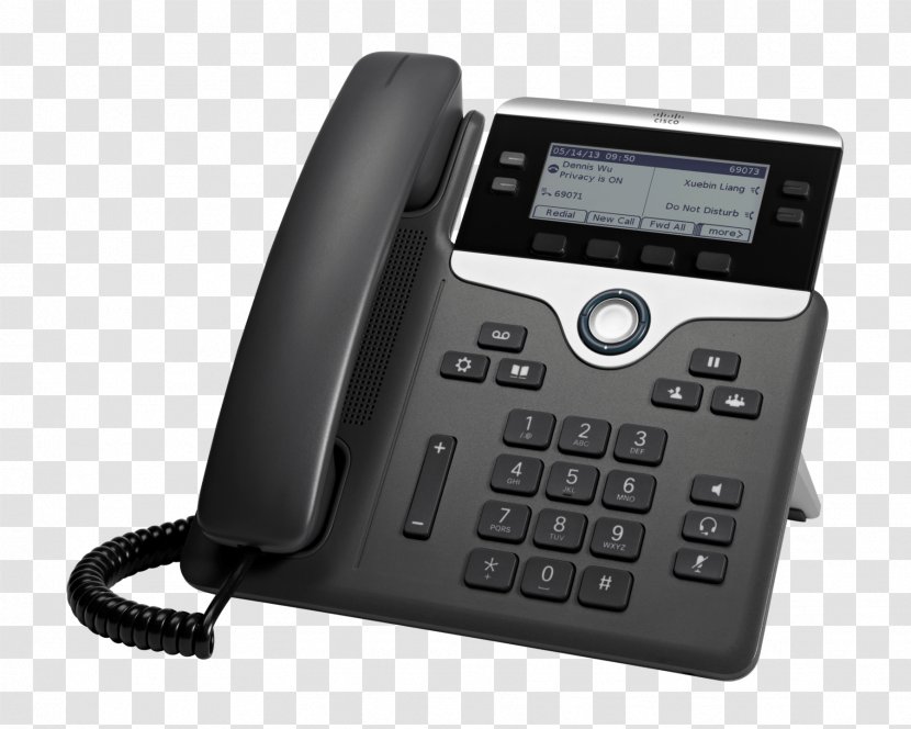 Cisco 7821 7841 VoIP Phone Voice Over IP Telephone - Voip - Panasonic Business Phones Transparent PNG