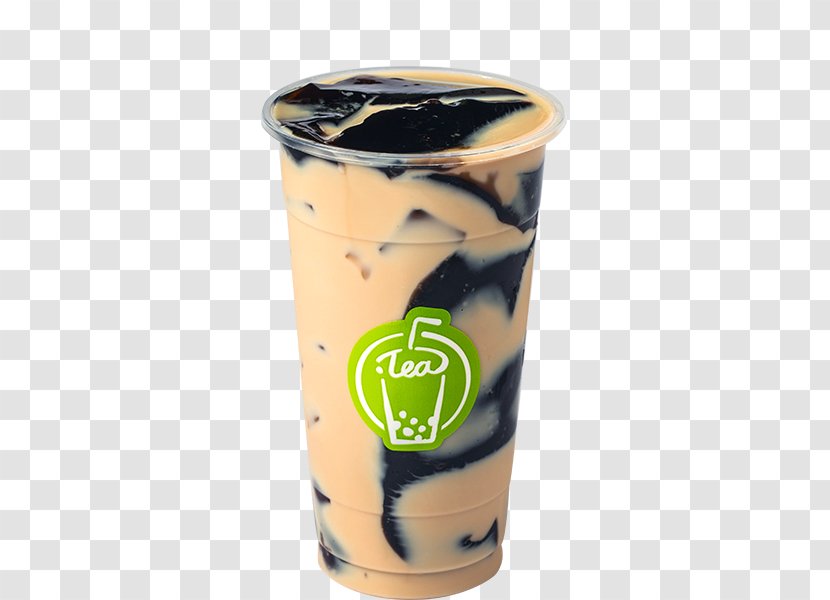 Milkshake Bubble Tea Grass Jelly Smoothie - Cup Transparent PNG