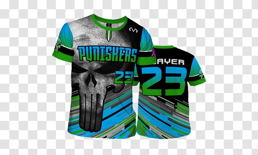 Sports Fan Jersey T-shirt Punisher Sleeve Outerwear - Clothing Transparent PNG