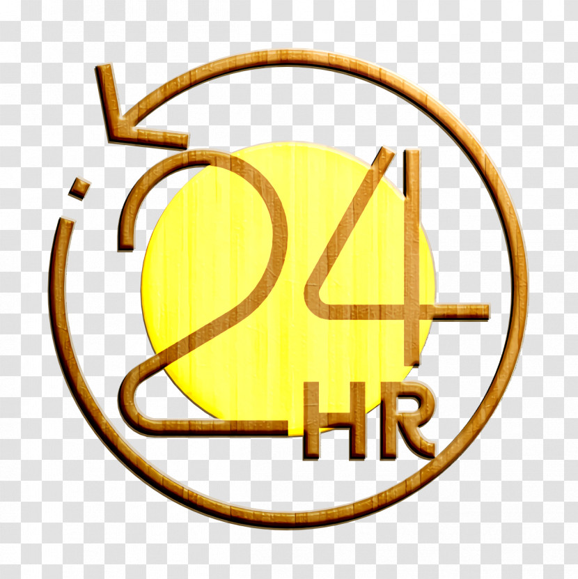 24 Hours Icon Shopping And Retail Icon Time Icon Transparent PNG