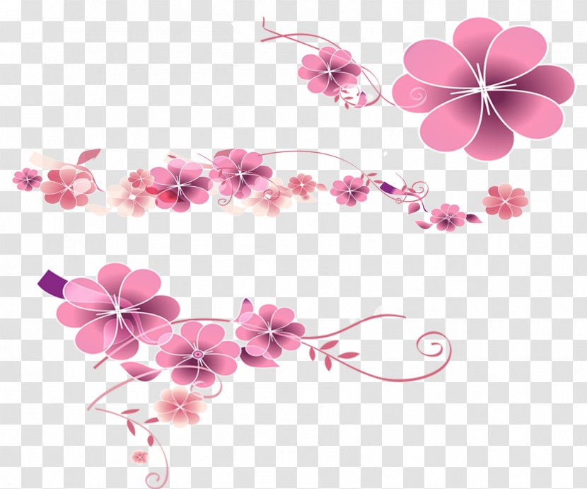 Floral Design Fuchsia Flower Magenta - Wedding Decoration Transparent PNG