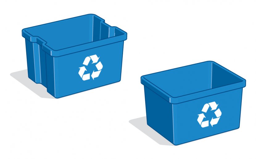 Recycling Bin Symbol Box Clip Art - Plastic Bottle - Recycle Cliparts Transparent PNG