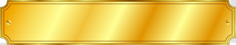 Gold Metal Clip Art - Sign Extension Transparent PNG