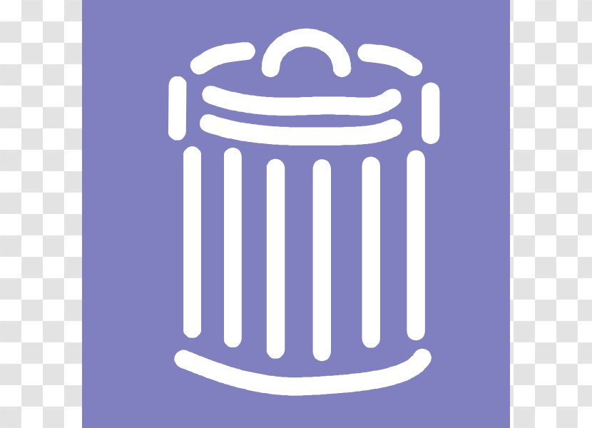 Waste Container Paper Clip Art - Trash Can Sign Transparent PNG