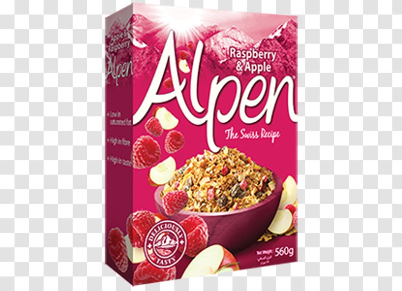 Breakfast Cereal Muesli Alpen Cereals Raspberry Transparent PNG