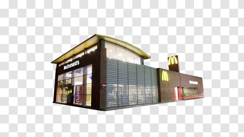 McDonald's Restaurant Hospitality Industry Building Transparent PNG