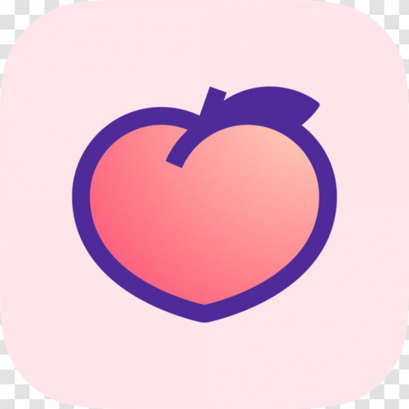 Social Media Peach Networking Service - Logo Transparent PNG