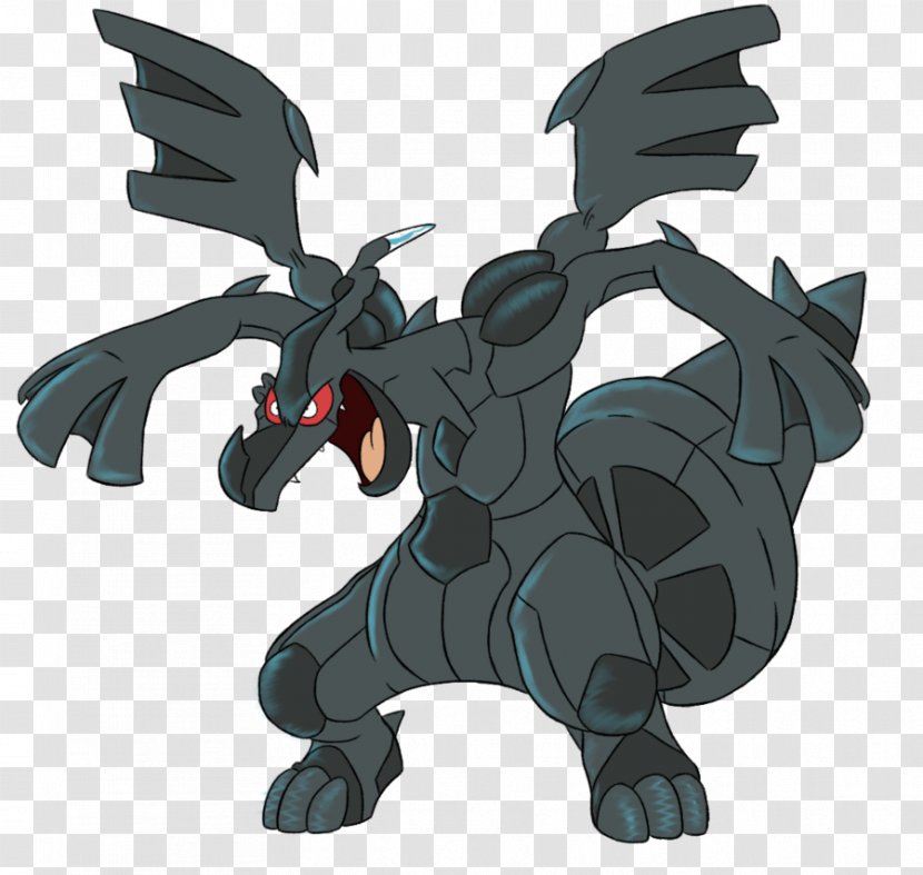 Pokémon GO Platinum Zekrom Drawing - Pok%c3%a9mon Trading Card Game - Pokemon Go Transparent PNG