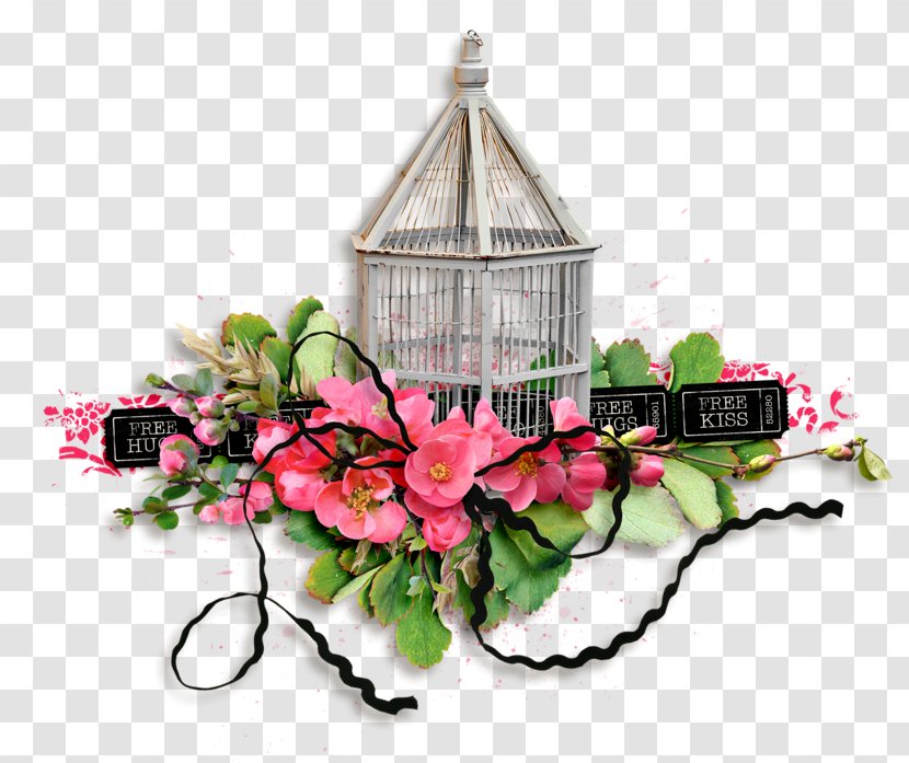 Floral Design Cut Flowers Flower Bouquet - Cartoon - Cages Transparent PNG