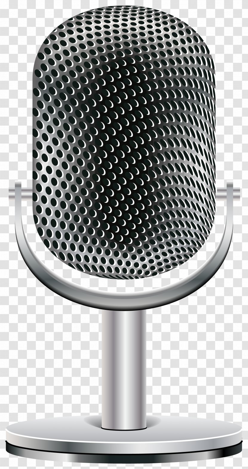 Microphone Clip Art - Silhouette - Transparent Image Transparent PNG