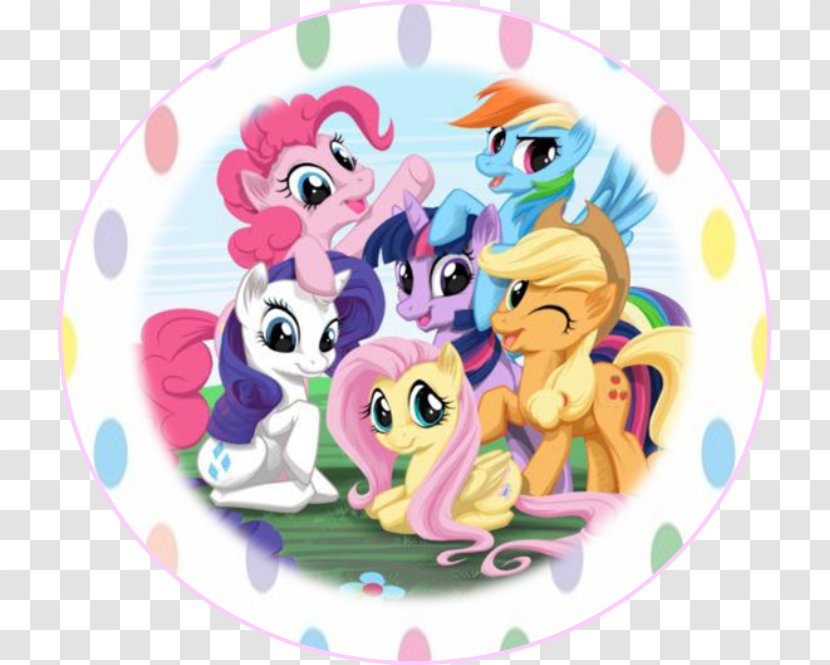 Rainbow Dash Pinkie Pie My Pretty Pony Applejack - Birthday Transparent PNG