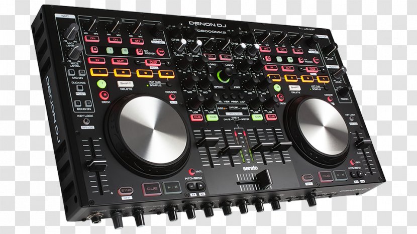 Denon DN-MC6000 MC6000MK2 DJ Controller Disc Jockey Mixer - Dj Stand Transparent PNG