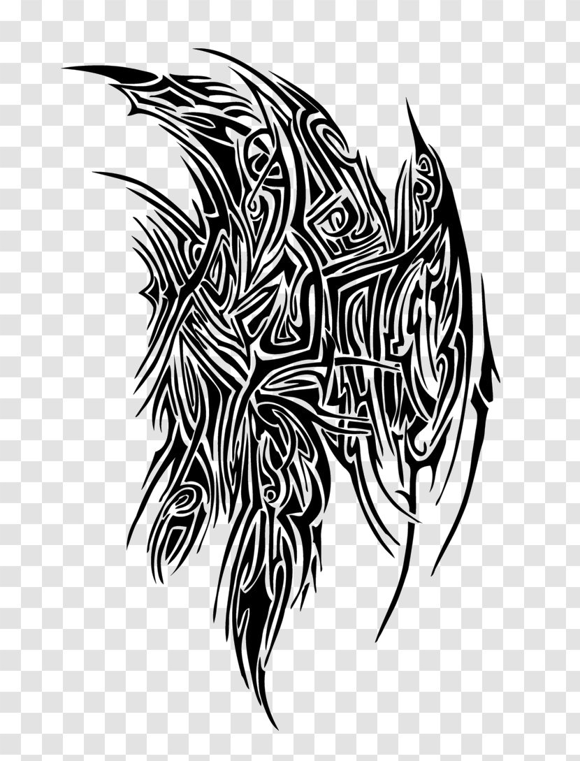 Tattoo Ink Demon Drawing Image - Henna - Symbol Castiel Transparent PNG