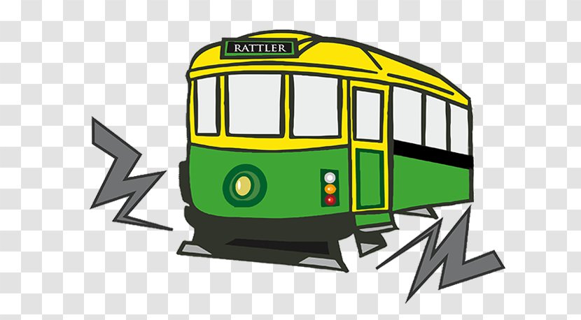 Clip Art Trolley Rattling Tram Small Business & Retail Marketing/PR Trams In Melbourne Openclipart - Yellow - Brand Transparent PNG