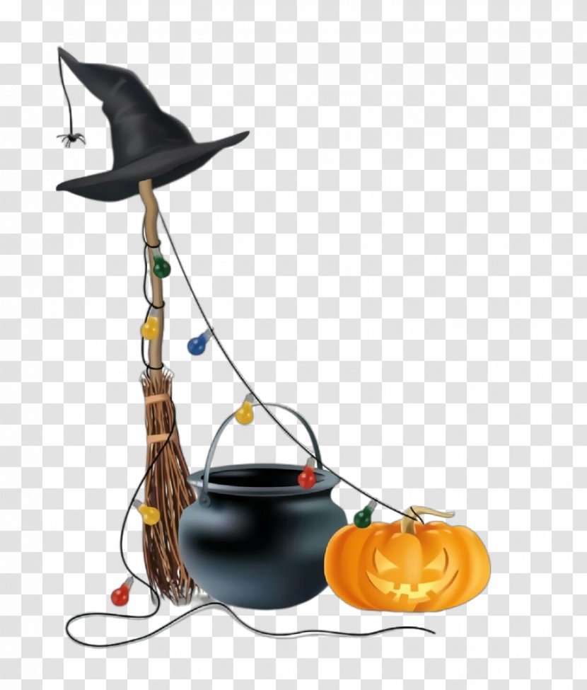Witch Hat Headgear Cauldron Cookware And Bakeware - Metal Transparent PNG