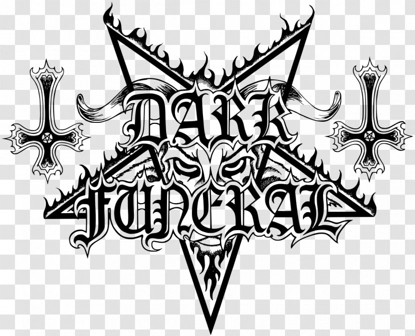 Dark Funeral Black Metal Attera Totus Sanctus Diabolis Interium Vobiscum Satanas - Silhouette - Bands Transparent PNG