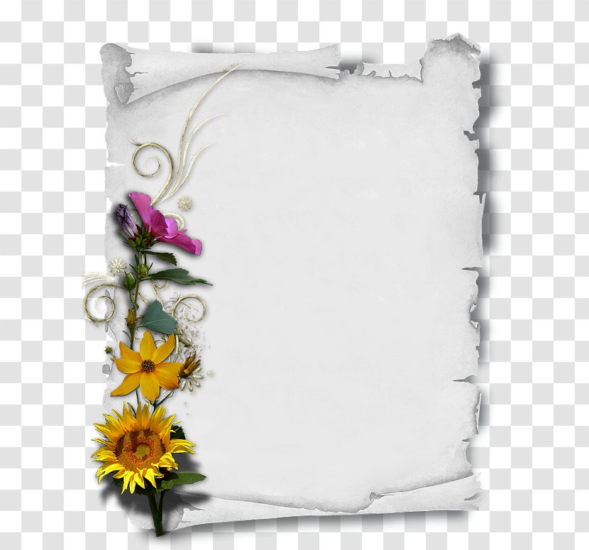 Parchment Floral Design Fotka.pl Quotation - Prophet - Paper Picture Frame Transparent PNG