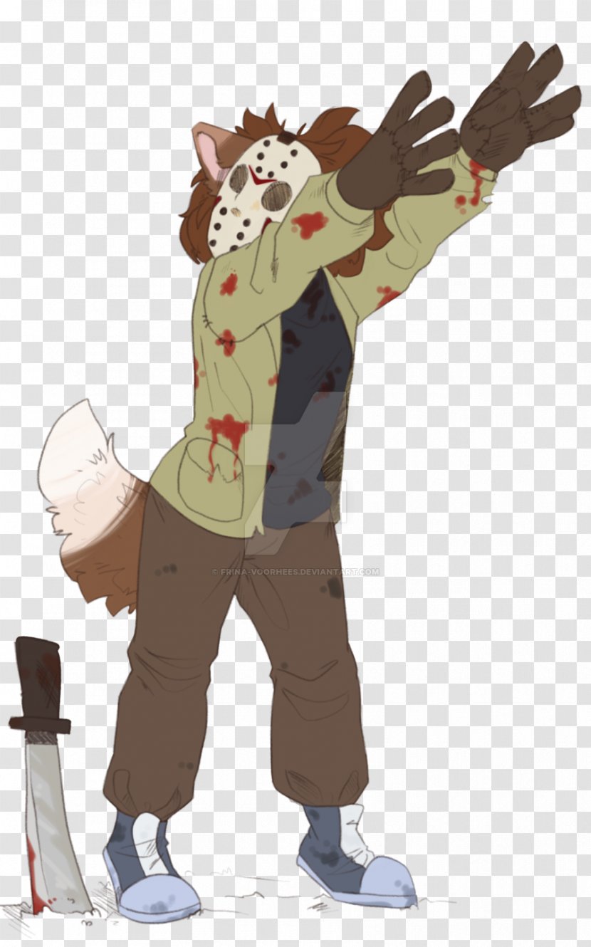 Voorhees Township Finger Fursuit Sketch - Thumb - Jason Transparent PNG