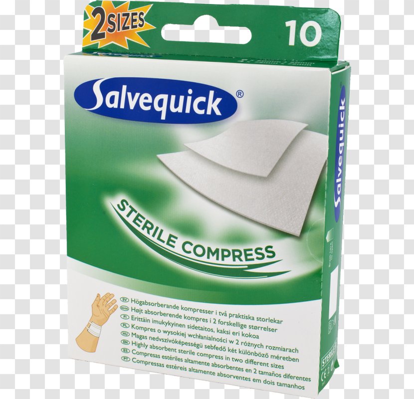 Salvequick Compresa Adhesive Bandage Gratis Price - Sterile Transparent PNG