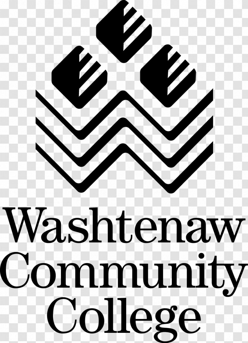 Washtenaw Community College University Of Michigan Education - Monochrome - School Transparent PNG