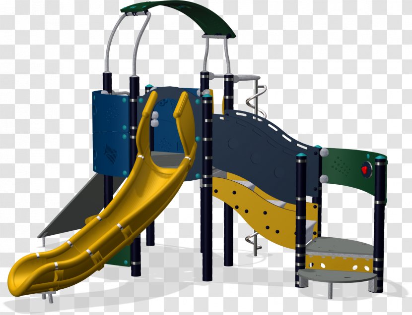 Kompan Playground Slide - Outdoor Play Equipment Transparent PNG