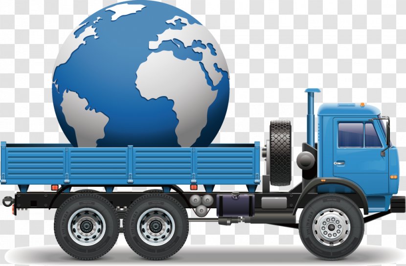 Logistics Freight Transport Forwarding Agency Cargo - Car Decoration Design HandPainted Transparent PNG