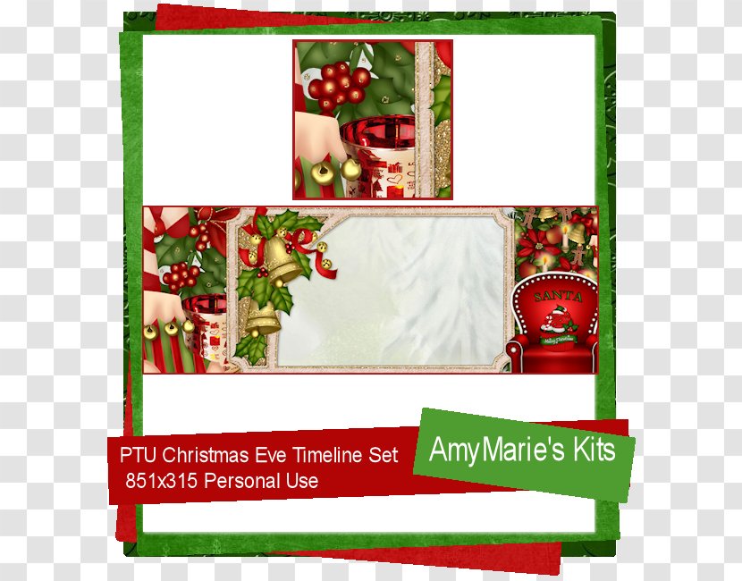 Christmas Ornament Picture Frames - Decor Transparent PNG