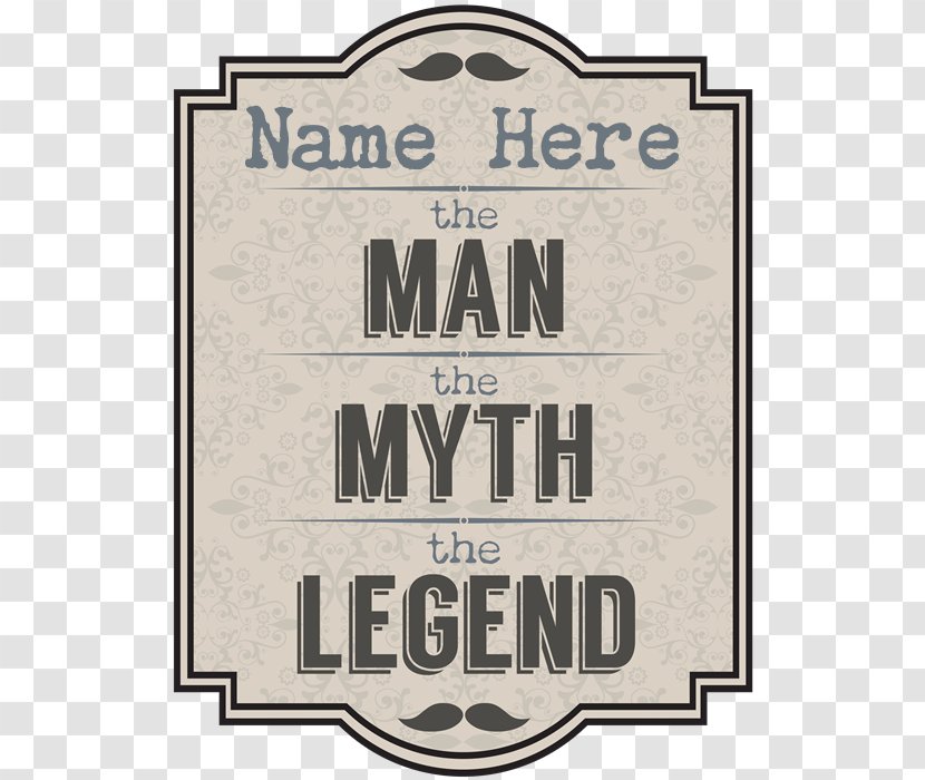 Legend Mug Myth Personalization Drinkware - Father's Day Creative Ideas Transparent PNG