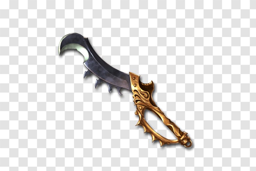 Granblue Fantasy Dagger Mandau Weapon Sword Transparent PNG