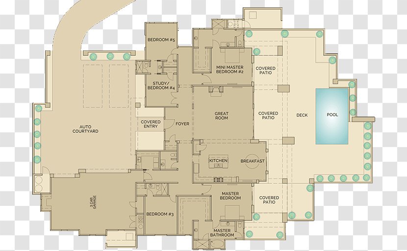 Floor Plan Desert Mountain Club Bedroom Home - Real Estate - Gambel Oak Transparent PNG