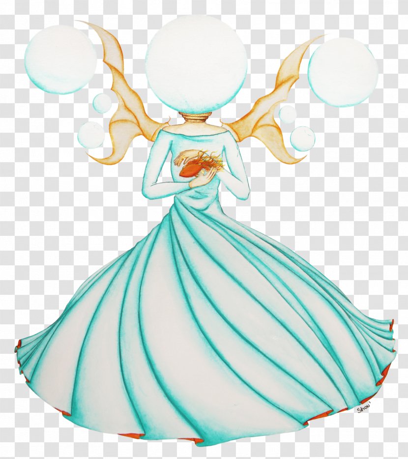 Costume Design Dress Clip Art - Mythical Creature - Watercolor Fairy Transparent PNG