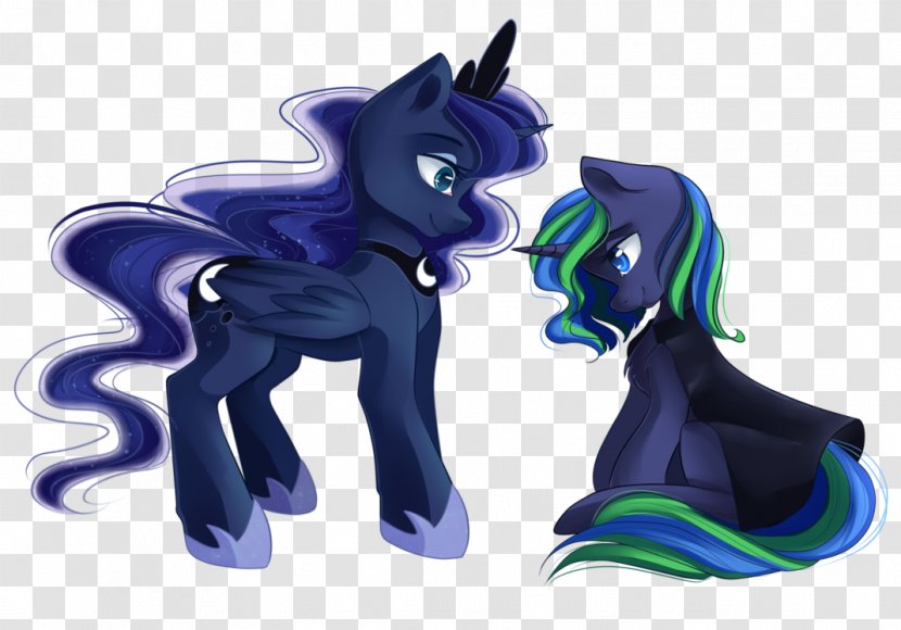 Pony Princess Luna Horse Winged Unicorn Mare - Fictional Character - Artist Transparent PNG