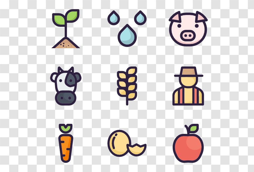 Emoticon Clip Art - Text - Farm Transparent PNG