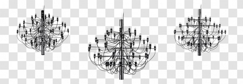 Flos A1500057 Model 2097/50 Hanging Light Chandelier Lighting Design - Nu - Dostawa Transparent PNG