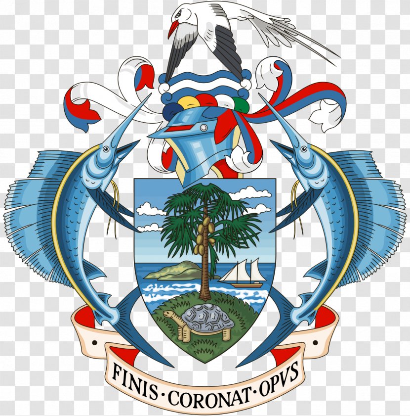 Coat Of Arms Seychelles Flag Lodoicea Prime Minister - National Emblem Transparent PNG