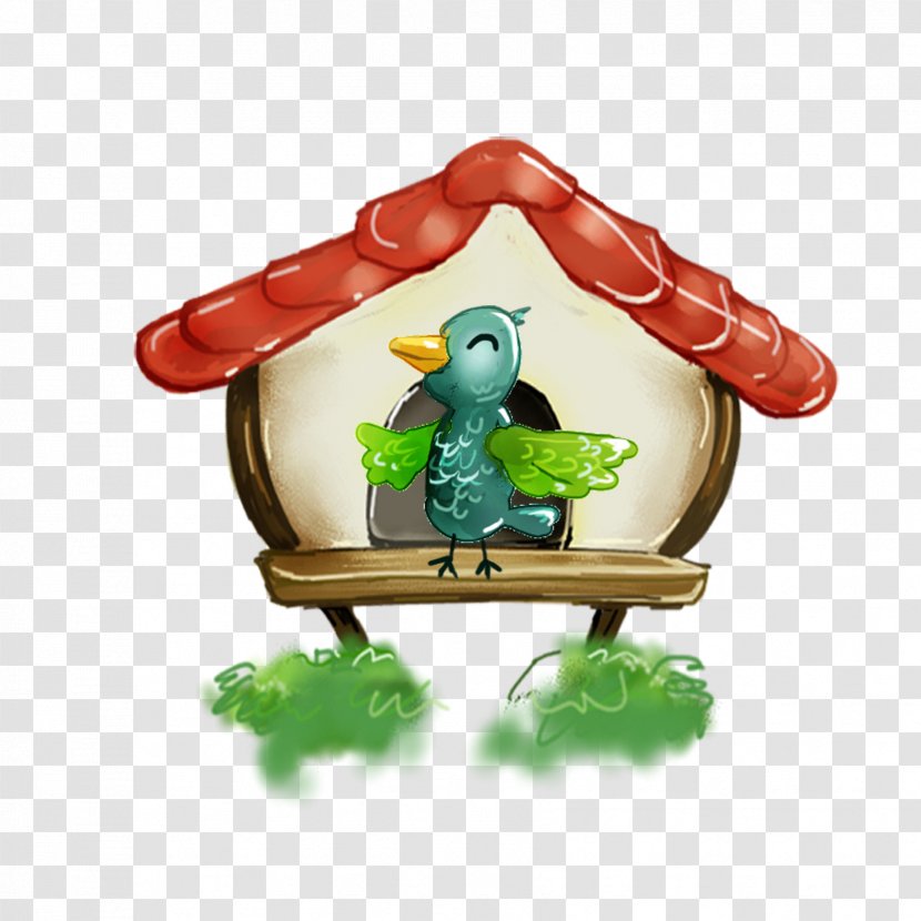 Edible Bird's Nest Cartoon Tree House - Bird Transparent PNG