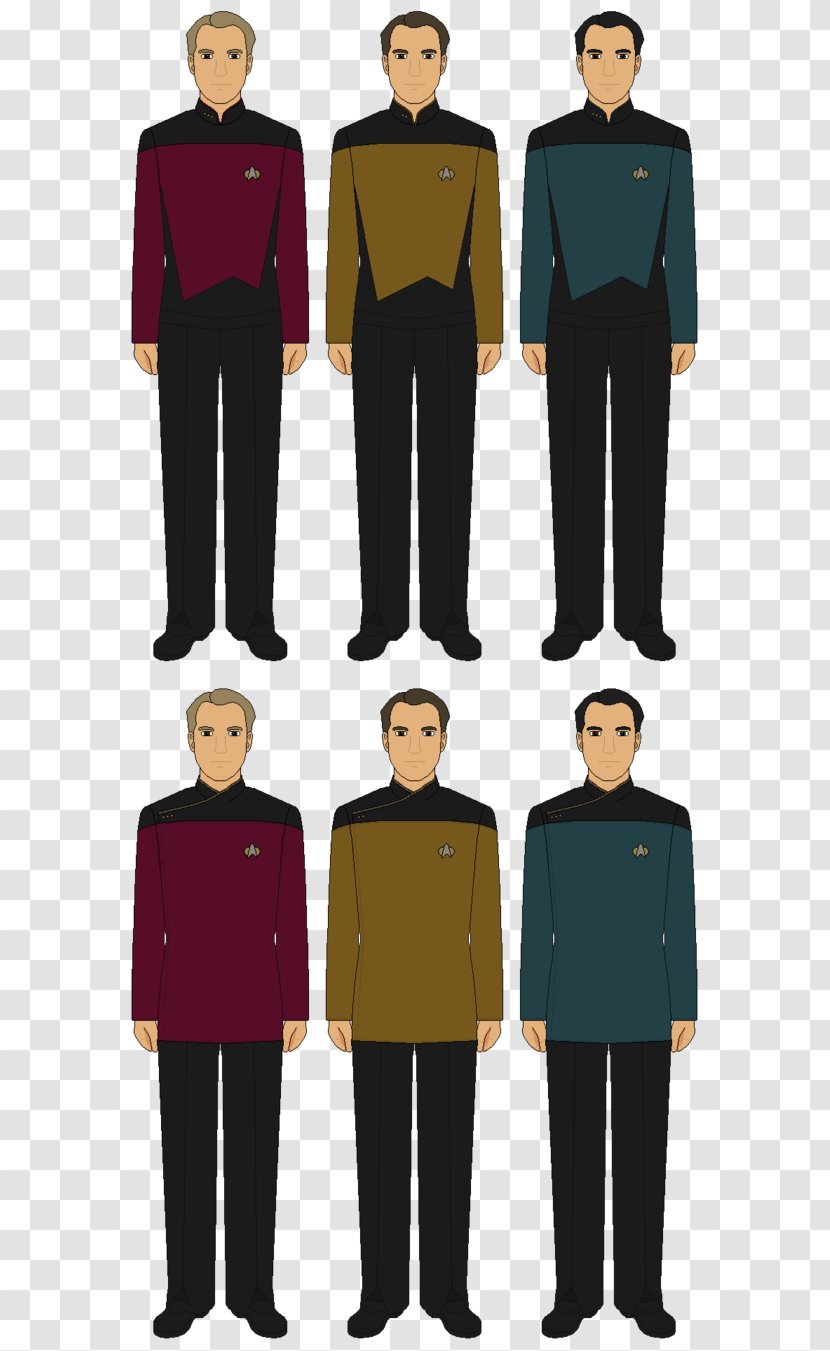 Star Trek Uniforms Clothing T-shirt Starfleet - Tshirt - Uniform Transparent PNG