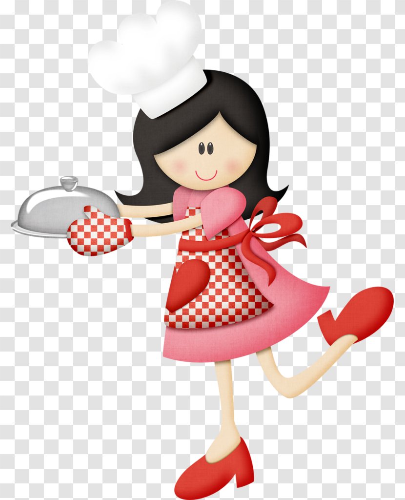 Chef Cook Caricature Drawing Clip Art - Female Transparent PNG