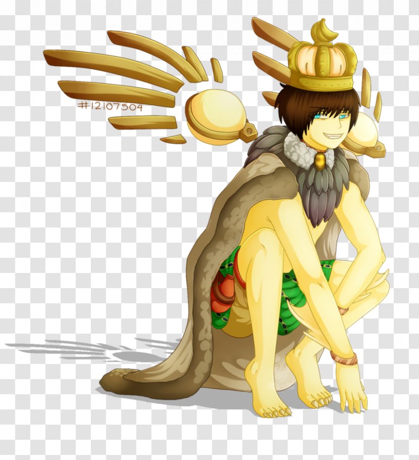 Illustration Figurine Animal Animated Cartoon Legendary Creature - Mythical - The Crown Of His Kingdom Transparent PNG