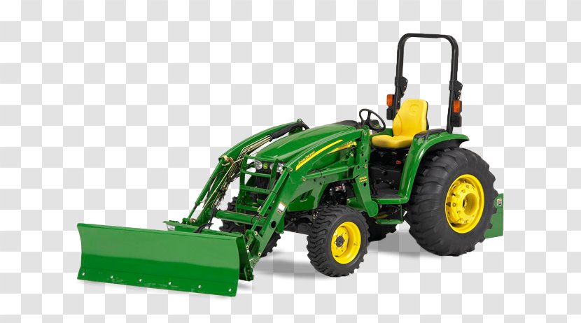 John Deere Snow Removal Agriculture Loader Heavy Machinery - Tractor Transparent PNG