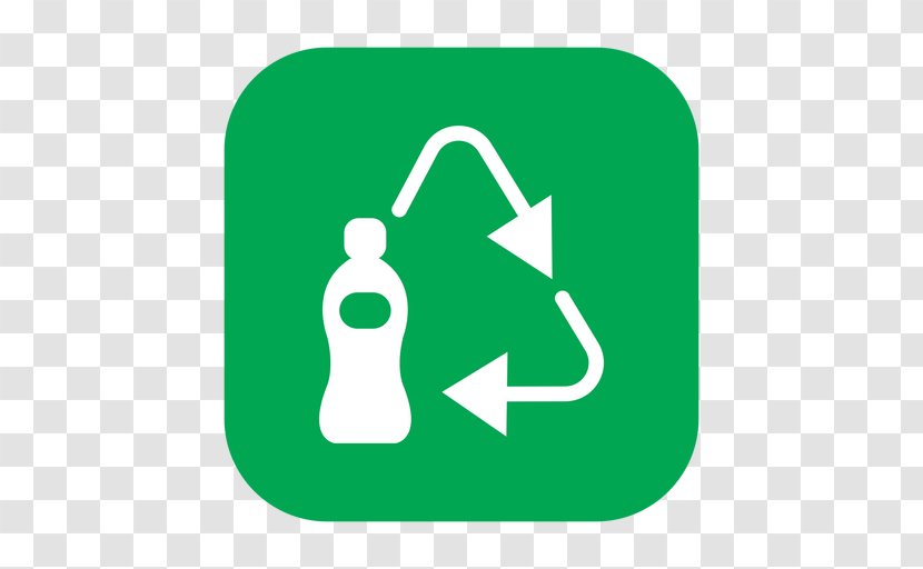 Plastic Recycling Bottle Symbol - Area Transparent PNG